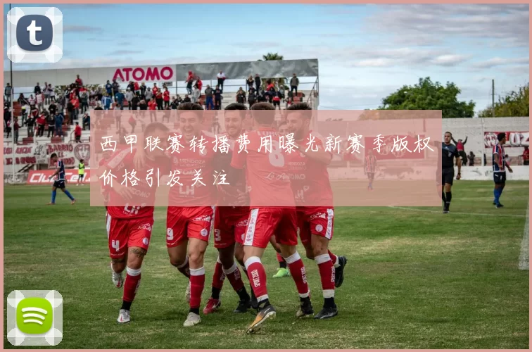 西甲联赛转播费用曝光新赛季版权价格引发关注